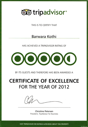 Certificate Excellence
